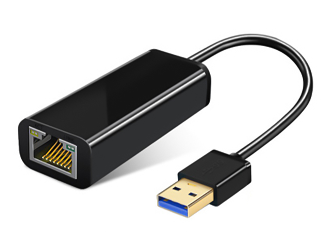 USB A to RJ45 Gigabit Ethernet Adapter