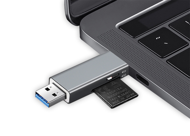 2 in 1 Card Reader