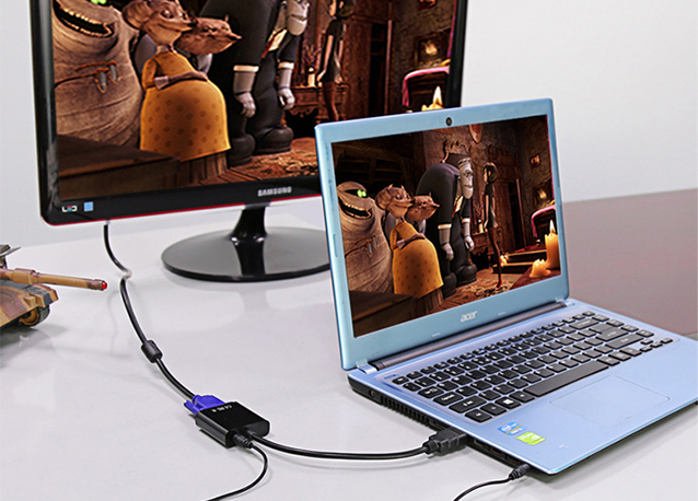 HDMI Male to VGA Female Adapter