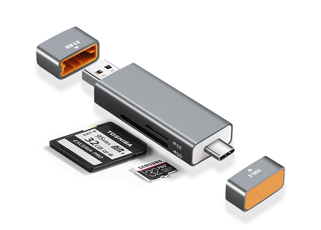 2 in 1 Card Reader