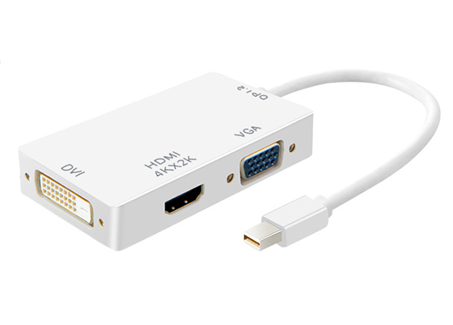 Mini DP to HDMI VGA DVI 3 in 1 Adapter