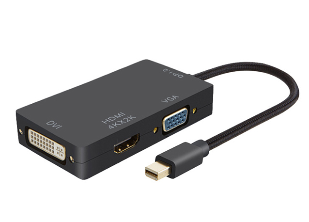 Mini DP to HDMI VGA DVI 3 in 1 Adapter