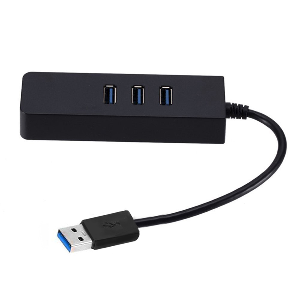 USB Ethernet 4 Ports USB C HUB Docking Station With 1000M RJ45 Ethernet USB Charging