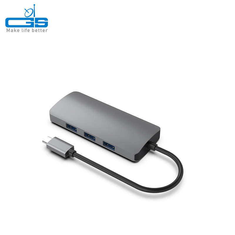 TYPE C to USB hub 3.0 + RJ45