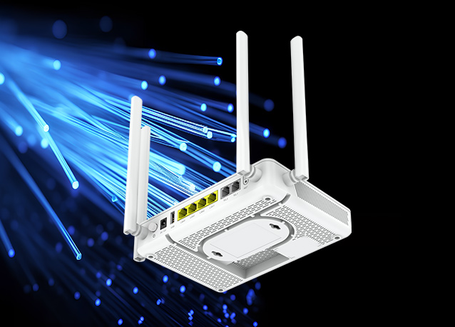 WiFi6 AX3000 DualBand VoIP XPON Router