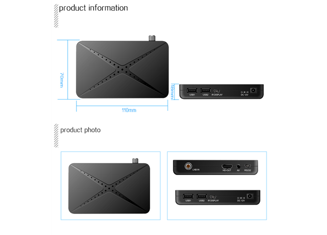 DVB-S2 GS-MINI60 FTA